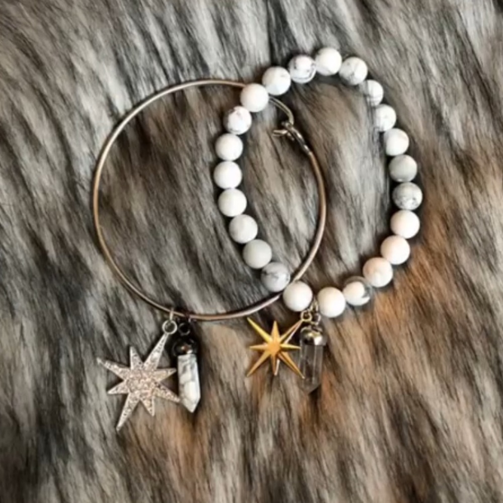 Hand made bracelet set